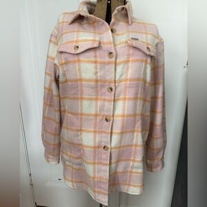 Columbia Pastel pink size Large Shacket